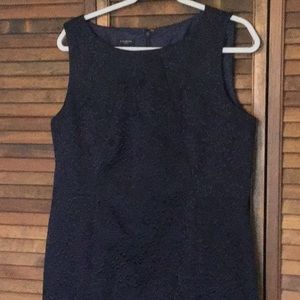 Talbots navy dress